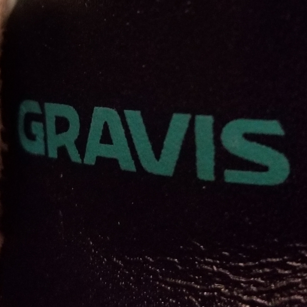GRAVIS Women's Black & Teal Skater Shoes (Size 8) - Picture 8 of 14